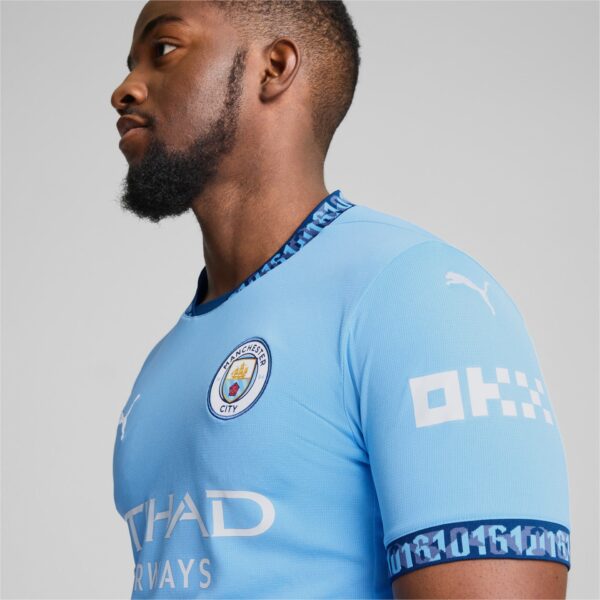 Maillot Manchester City Domicile Homme 2024/25 Bleu - Image 8