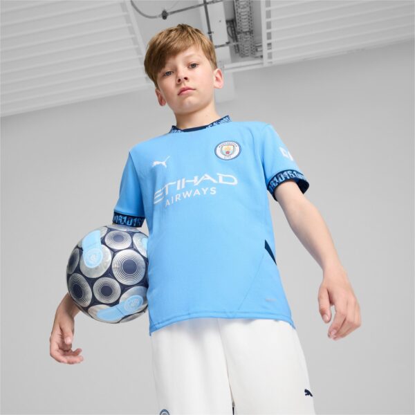 Maillot Manchester City Domicile Junior 2024/25 Bleu - Image 2
