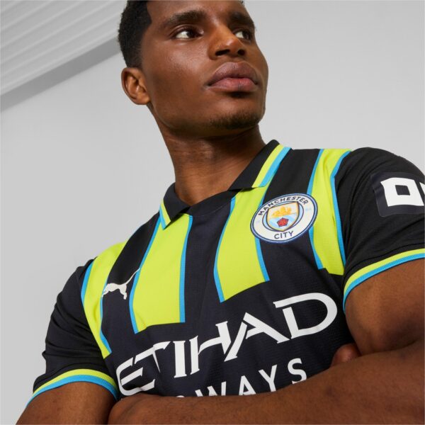 Maillot Manchester City Extérieur Homme 2024/25 Bleu - Image 3