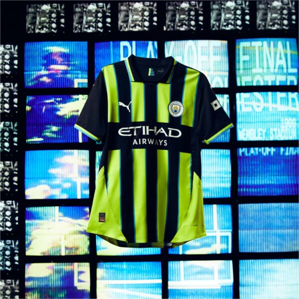 Maillot Manchester City Extérieur Junior 2024/25 Bleu - Image 7