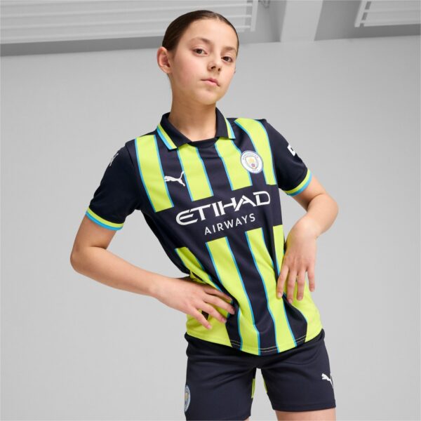 Maillot Manchester City Extérieur Junior 2024/25 Bleu - Image 2