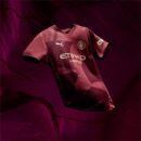 Maillot Manchester City Third Junior 2024/25 Rouge