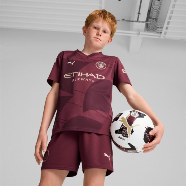 Maillot Manchester City Third Junior 2024/25 Rouge - Image 2