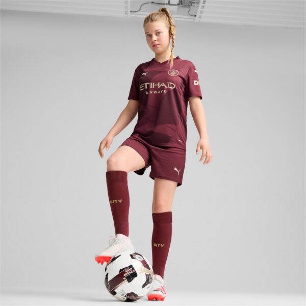 Maillot Manchester City Third Junior 2024/25 Rouge - Image 9
