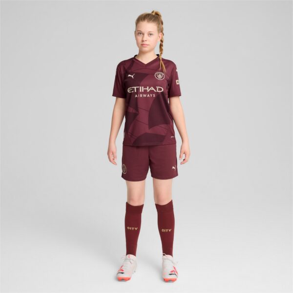 Maillot Manchester City Third Junior 2024/25 Rouge - Image 6