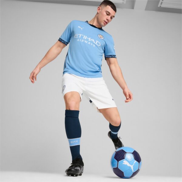 Short Manchester City Domicile Homme 2024/25 Blanc - Image 7