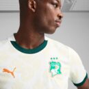 Maillot Côte d'Ivoire Extérieur Homme 2025 Blanc