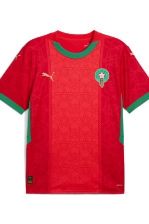 Maillot Maroc Domicile Homme 2025 Rouge