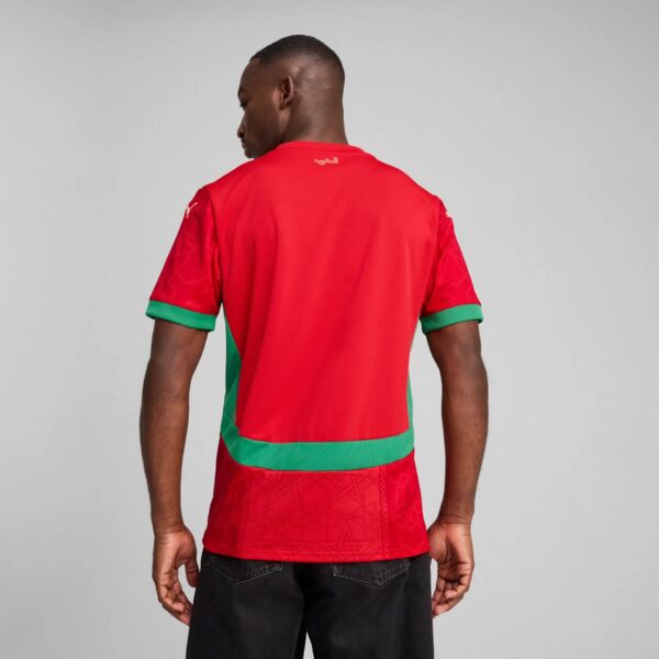 Maillot Maroc Domicile Homme 2025 Rouge - Image 6