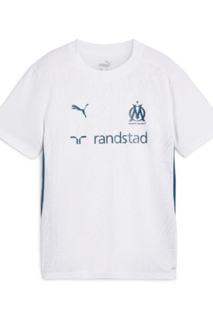 Maillot OM Training Junior 2024/25 Blanc