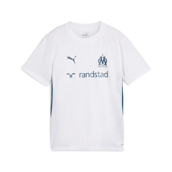 Maillot OM Training Junior 2024/25 Blanc