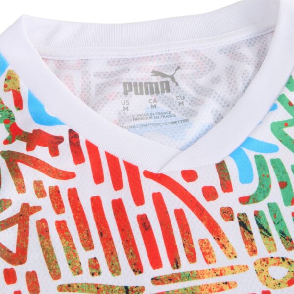Maillot OM x Africa Homme / Puma 2024 Blanc - Image 5