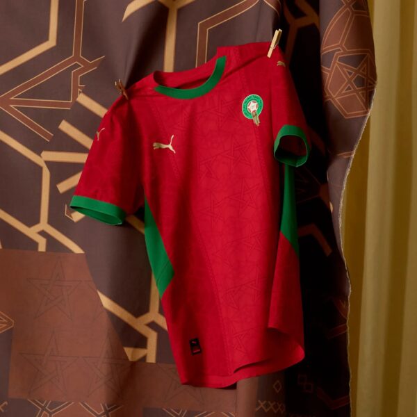 Maillot Maroc Domicile Junior 2025 Rouge - Image 4