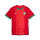 Maillot Maroc Domicile Junior 2025 Rouge