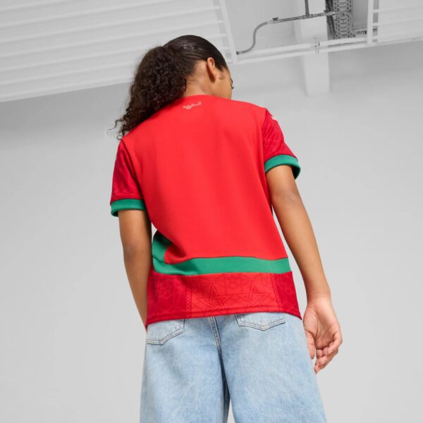 Maillot Maroc Domicile Junior 2025 Rouge - Image 7