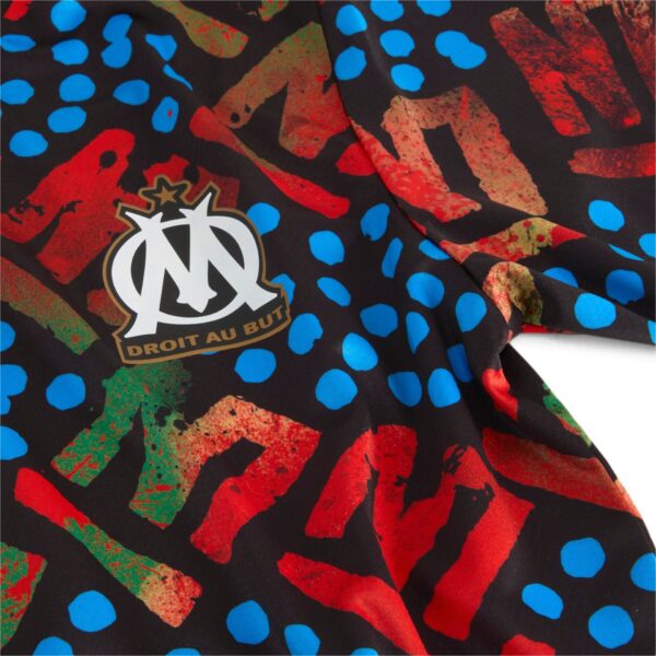 Maillot OM x Africa 13 Homme / Puma 2024 Noir - Image 4