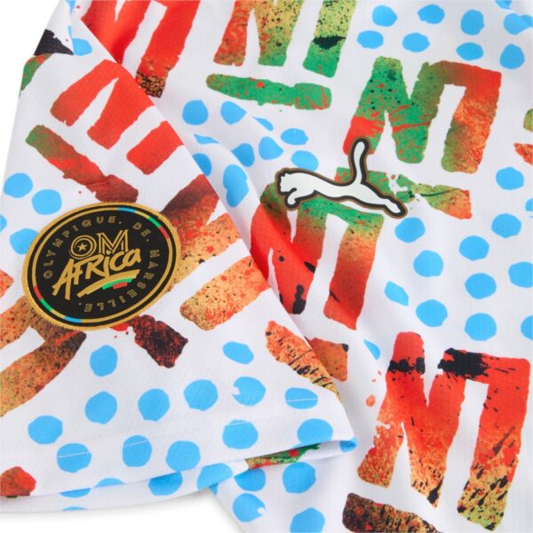 Maillot OM x Africa 13 Homme / Puma 2024 Blanc - Image 4