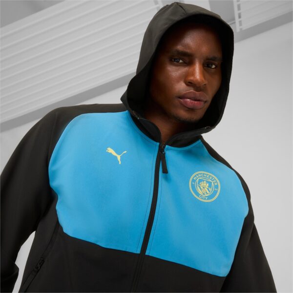 Veste à Capuche Manchester City PUMATECH Homme 2024/25 Noir - Image 3