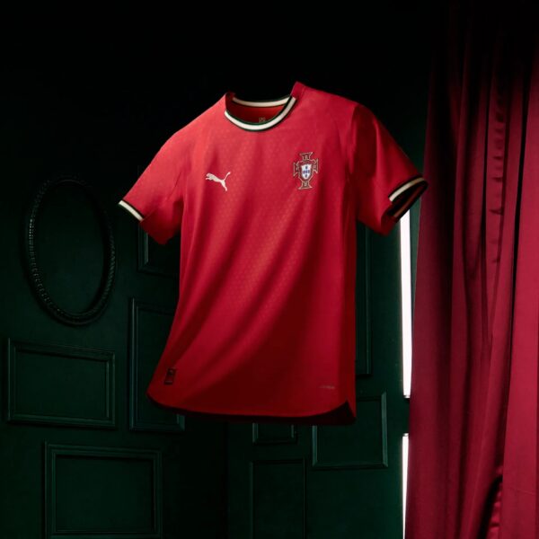 Maillot Portugal Domicile Junior 2025/26 Rouge - Image 7