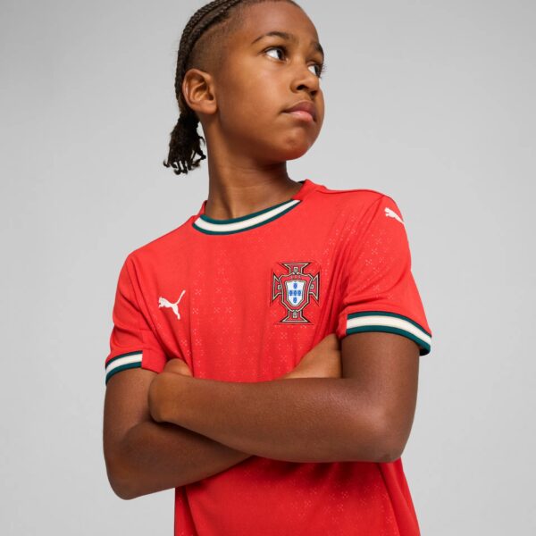 Maillot Portugal Domicile Junior 2025/26 Rouge - Image 3