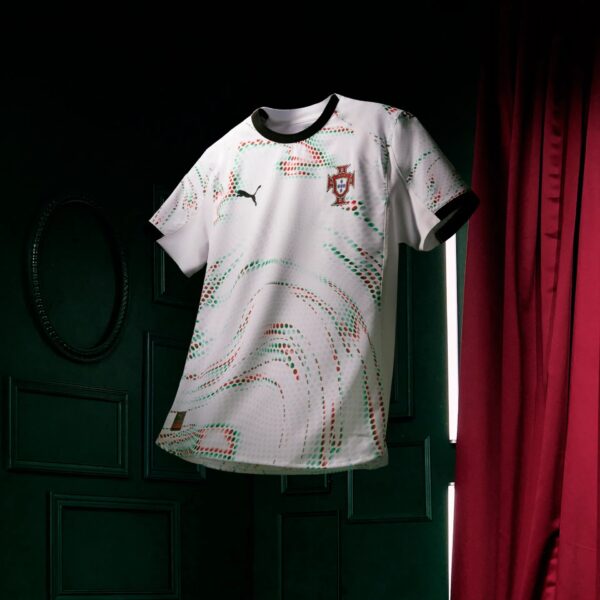 Maillot Portugal Extérieur Junior 2025/26 Blanc - Image 7