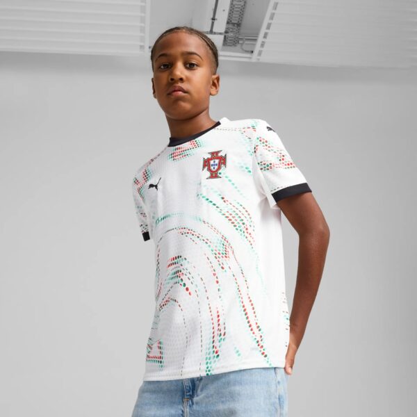 Maillot Portugal Extérieur Junior 2025/26 Blanc - Image 2