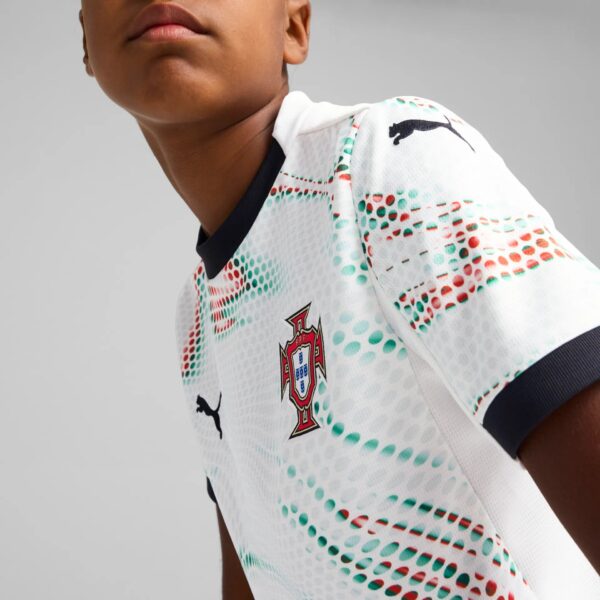 Maillot Portugal Extérieur Junior 2025/26 Blanc - Image 3