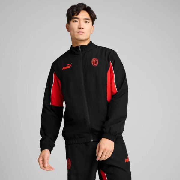 Veste AC Milan ftblARCHIVE Homme 2025 Noir - Image 2