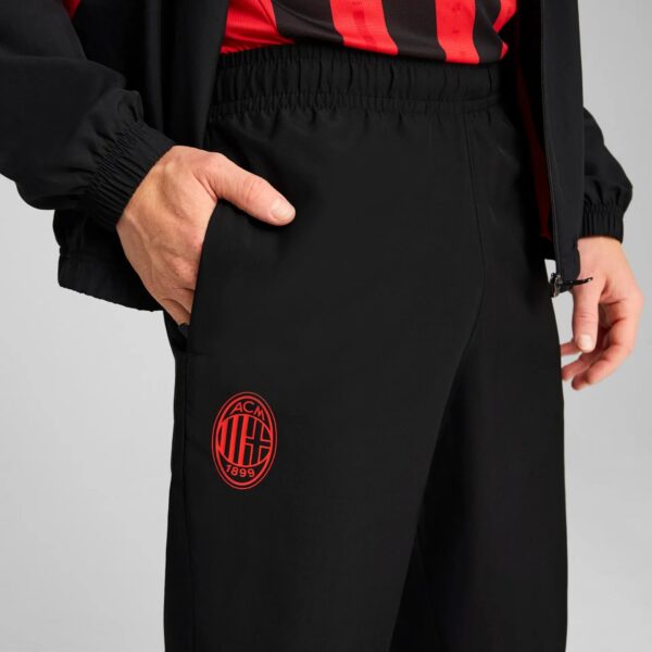 Pantalon AC Milan ftblARCHIVE Homme 2025 Noir - Image 3