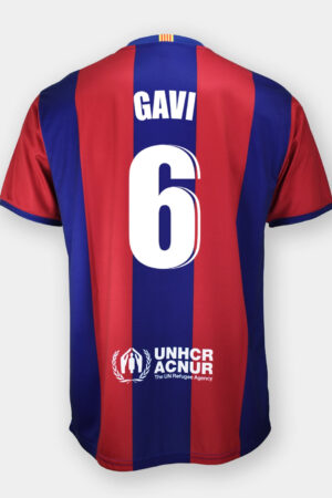 Maillot FC Barcelone Domicile Homme Gavi 2023/24 Replica