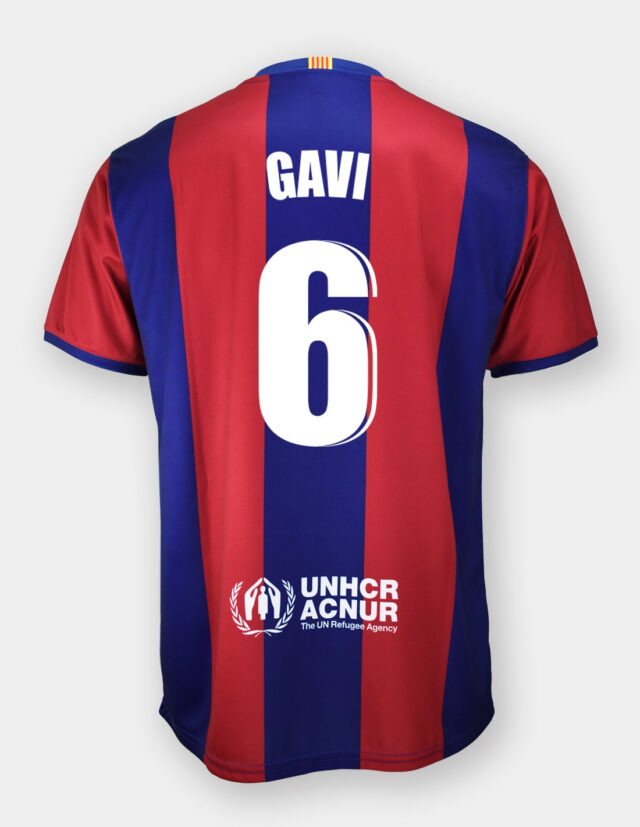 Maillot FC Barcelone Domicile Homme Gavi 2023/24 Replica