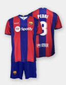 Kit FC Barcelone Domicile Junior Pedri 2023/24 Replica