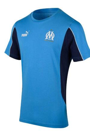 T-shirt OM ftblARCHIVE Homme 2025 Bleu