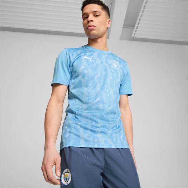 Maillot Manchester City Pre-match Homme 2024/25 Bleu - Image 2
