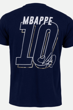 T-shirt Équipe de France Mbappé n°10 Junior 2024 Bleu ( FFF )