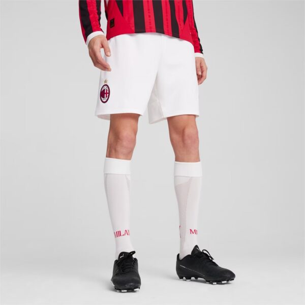 Short AC Milan Domicile Homme 2024/25 Blanc - Image 2