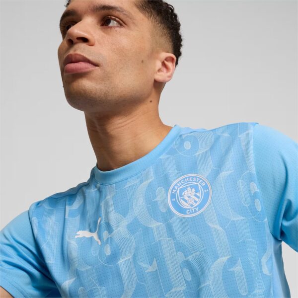 Maillot Manchester City Pre-match Homme 2024/25 Bleu - Image 3