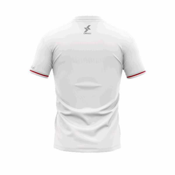 Maillot Tunisie Dkali Homme 2024/25 Blanc - Image 2