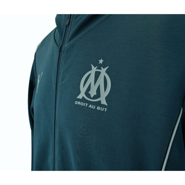 Veste à Capuche OM Casuals Junior 2024/25 Bleu - Image 2