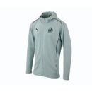 Veste à Capuche OM Casuals Junior 2024/25 Bleu Ciel