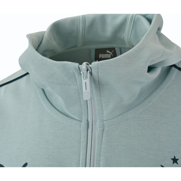 Veste à Capuche OM Casuals Junior 2024/25 Bleu Ciel - Image 7