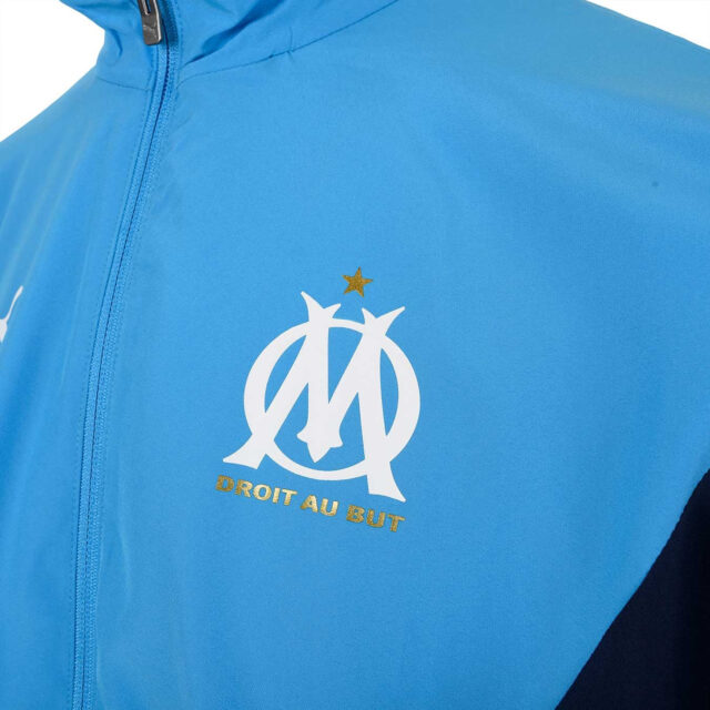 Veste OM ftblARCHIVE Homme 2025 Bleu Ciel - Image 3