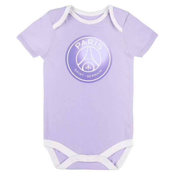 Ensemble Body Paris Saint-Germain Core Crest / Lot de 2 Violet/Blanc 2023-24 ( PSG ) - Image 3